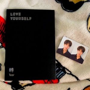 OFFICIAL BTS Love Yourself : tear Album (with V Photocard)